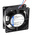 ebm-papst 8300 Series Axial Fan, 24 V dc, DC Operation, 80m³/h, 6W, IP68, 80 x 80 x 32mm