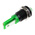 RS PRO Green Indicator, 2 V dc, 8mm Mounting Hole Size, Solder Tab Termination