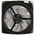 Xpelair 90057AW GX9 Window Mounted Extractor Fan, Intake, 670m³/h, Duct Size 225mm