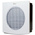 Xpelair 89996AW WX9 Wall Mounted Extractor Fan, Intake, 547m³/h, 50dB(A), Duct Size 225mm