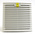 RS PRO Filter Fan, 24 V, dc Operation, 375m³/h Filtered, 375m³/h Unimpeded, IP54, 255x255mm
