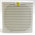 RS PRO Filter Fan, 230 V, ac Operation, 1000m³/h Filtered, 1400m³/h Unimpeded, IP54, 280x280mm