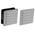 Schneider Electric Filter Fan, 230 V ac, AC Operation, 54m³/h Filtered, 170m³/h Unimpeded, IP33, 120 x 120mm