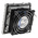 Rittal Filter Fan, 115 V ac, AC Operation, 18m³/h Filtered, 25m³/h Unimpeded, IP54, 116.5 x 116.5mm