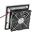 Rittal Filter Fan, 24 V dc, dc Operation, 18m³/h Filtered, 20m³/h Unimpeded, IP54, 116.5 x 116.5mm