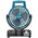 Makita CF Desk Fan 8.2cfm 235mm blade diameter 3 speed 14.4 V, 18 V
