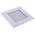 RS PRO White Aluminium Grille, Eggcrate Slat, 125 x 125mm