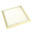 RS PRO White Aluminium Grille, Eggcrate Slat, 300 x 300mm