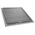 RS PRO Silver Aluminium Grille, Parallel Slat, 344 x 344 x 17mm