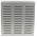 Schneider Electric Green, Grey Vent Grille, 300 x 60 x 315mm