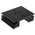 Heatsink, Universal Rectangular Alu, 3.3K/W, 50 x 65 x 20mm