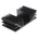 Heatsink, Universal Rectangular Alu, 2.5K/W, 50 x 88 x 25mm