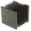 Heatsink, 1.3K/W, 75 x 80 x 78.6mm, DIN Rail