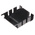 Heatsink, 18K/W, 25 x 25.4 x 8.3mm, Clip