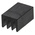 Heatsink, Universal Rectangular Alu, 75K/W, 10 x 6.3 x 4.8mm, Conductive Adhesive, Conductive Foil