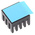 Heatsink, Universal Rectangular Alu, 27K/W, 13 x 13.5 x 10mm, Adhesive Foil