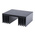 Heatsink, Universal Rectangular Alu, 1°C/W, 100 x 125 x 50mm