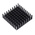 Heatsink, Universal Square Alu, 15.7K/W, 35 x 35 x 10mm, Adhesive Foil, Conductive Foil