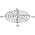 ebm-papst LZ22K Series Steel Finger Guard for 80mm Fans, 71.5mm Hole Spacing, 77 x 77mm