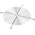 ebm-papst LZ30K Series Plated Steel Finger Guard for 120mm Fans, 104.8mm Hole Spacing, 104.8 x 104.8mm