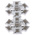 Intelligent LED Solutions Thermal Gap Pad, 1.6mm Thick, Metal, 20 x 20 x 1.6mm