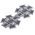 Intelligent LED Solutions Thermal Gap Pad, 1.6mm Thick, Metal, 20 x 20 x 1.6mm