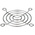 Sunon FG-06 Series Steel Finger Guard for 60mm Fans, 50mm Hole Spacing, 62 x 62mm