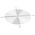 RS PRO Steel Finger Guard for 180mm Fans, 153mm Hole Spacing, 169.6 x 169.6mm