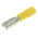 JST, FVDDF Yellow Insulated Spade Connector, 2.79 x 0.8mm Tab Size, 0.2mm² to 0.5mm²