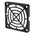 RS PRO PBT Finger Guard for 60mm Fans, 50mm Hole Spacing, 60 x 60mm