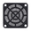 RS PRO Fan Filter for 40mm Fans, PUR Filter, ABS Frame, 40 x 40mm