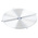 ebm-papst LZ22 Series Steel Finger Guard for 200 x 51mm Fans, 148.5mm Hole Spacing, 199.5 x 199.5mm
