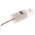 RS PRO Bi-Pin Indicator Light, Clear, 24 V, 35 mA, 7500h
