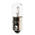 RS PRO BA9s Indicator Light, Clear, 24 → 28 V, 71/83 mA, 25000h