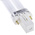G23 Twin Tube Shape CFL Bulb, 7 W, 2700K, Warm White Colour Tone