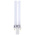 G23 Twin Tube Shape CFL Bulb, 7 W, 2700K, Warm White Colour Tone