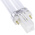 G23 Twin Tube Shape CFL Bulb, 11 W, 2700K, Warm White Colour Tone