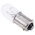 RS PRO BA9s Indicator Light, Clear, 130 V, 20 mA, 1000h