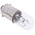RS PRO BA9s Indicator Light, Clear, 130 V, 20 mA, 1000h