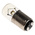 RS PRO BA15d Indicator Light, Clear, 24 V ac/dc, 250 mA, 1000h