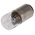 RS PRO BA15d Indicator Light, Clear, 130 V, 2000h