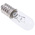 RS PRO E14 Indicator Light, Clear, 24 V, 200 mA, 3000h