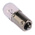 RS PRO BA9s Indicator Light, Clear, 24 V, 50 mA, 5000h