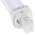 G24d-1 Quad Tube Shape CFL Bulb, 10 W, 4000K, Cool White Colour Tone