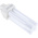 G24q-1 Quad Tube Shape CFL Bulb, 10 W, 4000K, Cool White Colour Tone