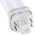 G24q-1 Quad Tube Shape CFL Bulb, 10 W, 4000K, Cool White Colour Tone