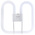 GR10q 2D Shape CFL Bulb, 28 W, 3500K, Warm White Colour Tone