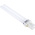 G23 Twin Tube Shape CFL Bulb, 9 W, 3000K, Warm White Colour Tone