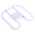 GR10q 2D Shape CFL Bulb, 16 W, 4000K, Cool White Colour Tone