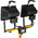 RS PRO Halogen Work Light Type E - Schuko Plug, 400 W, 220 → 240 V